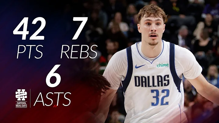 Cooper Flagg 42 pts 7 rebs 6 asts vs Jazz 25/26 season