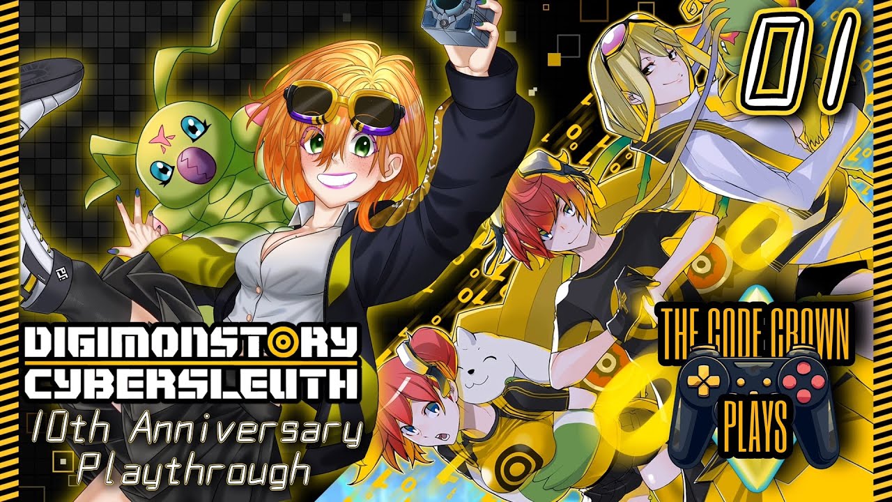 Code Crown #1【Digimon Story: Cyber Sleuth】This Game Is TEN Years Old?【The Code ...