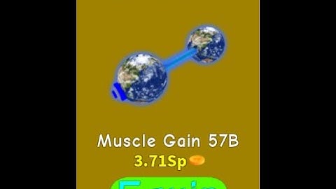 Lifting simulator - Getting Earth Bar!