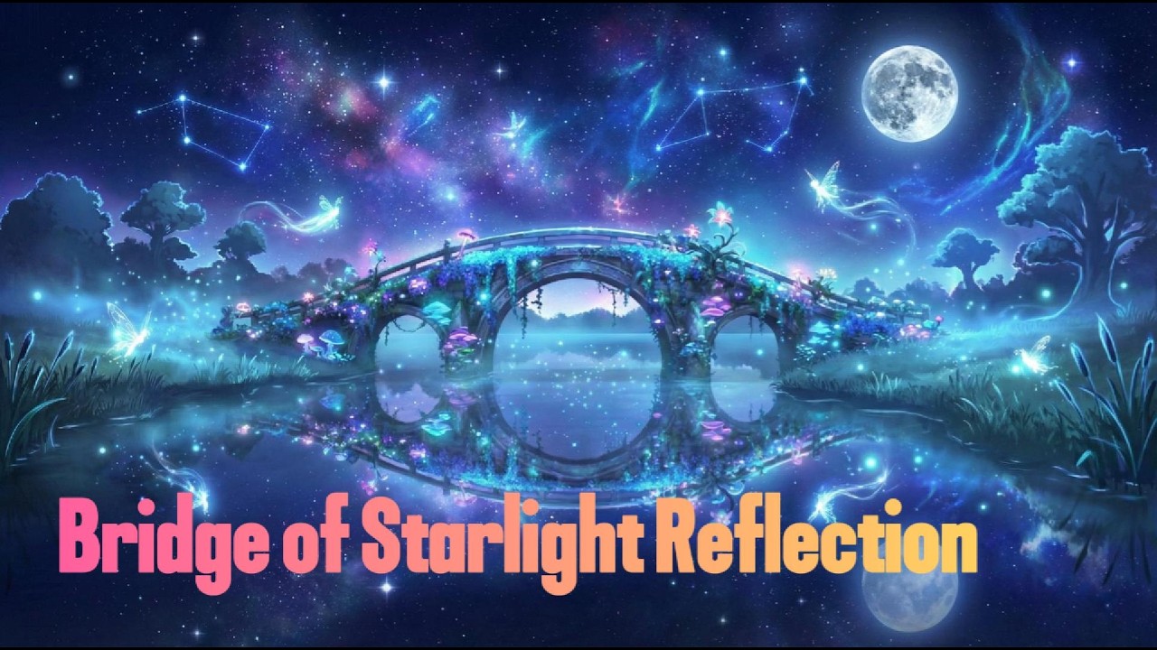 Bridge of Starlight Reflection | Relaxing RPG Instrumental for Deep Focus & Inner Calm, Meditation