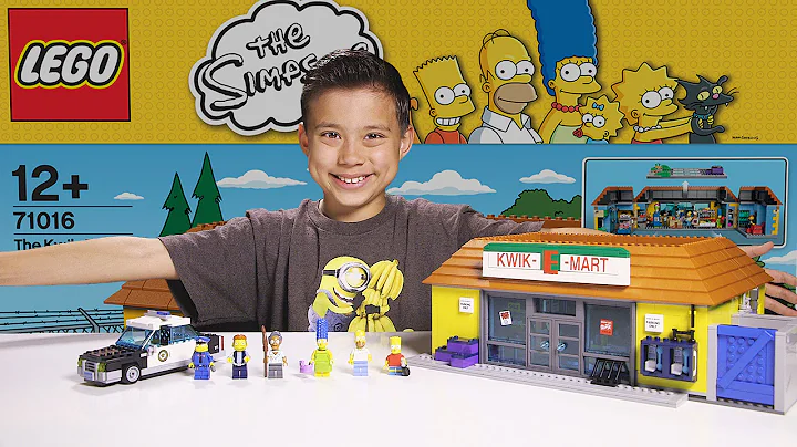 The KWIK-E-MART - LEGO SIMPSONS Set 71016 - Time-l...