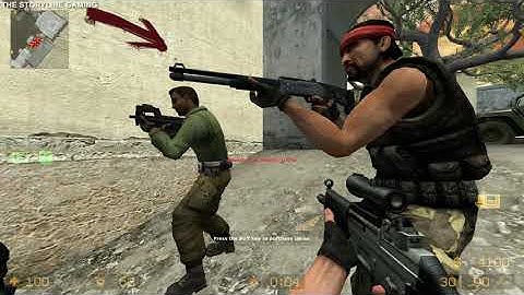 Counter Strike : Source - Aurelia - Gameplay "Terrorist Forces" (with bots) No Commentary