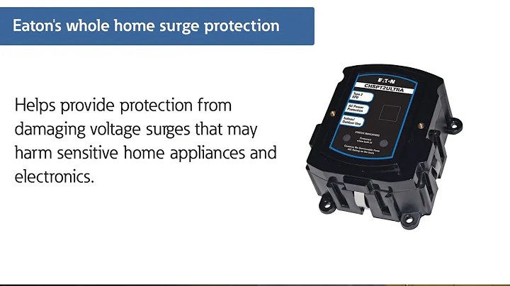 Complete home surge protection demonstration