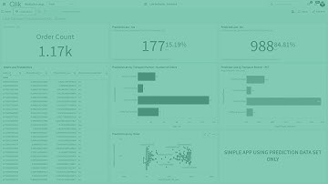Qlik Predict - Creating predictive app