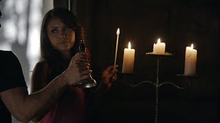 Tvd 5X4 - After Almost Attacking A Waitress, Damon And Elena Take Stefan To A Family Crypt Hd