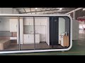 Tiny is the big 58 meters smart prefab outdoor cabin