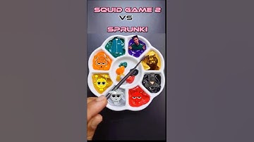 Guess the colors #오징어게임 #squidgame #sprunki #colormixing #satisfying #asmr #shorts #incredibox