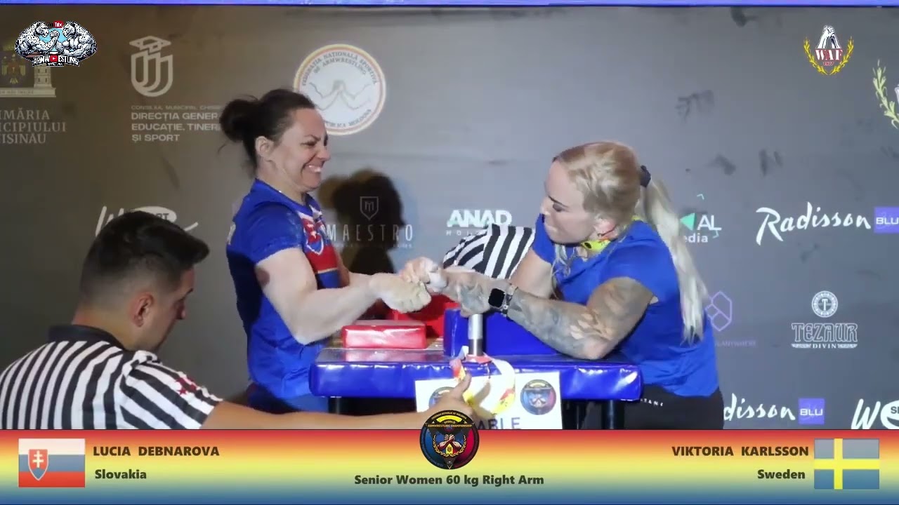 SENIOR WOMEN 60kg RIGHT HAND - World Armwrestling Championship 2024