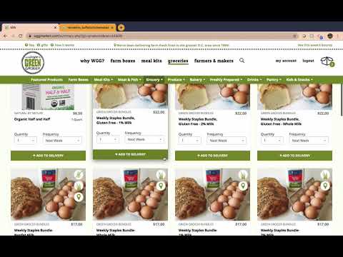 How to Place an Order on WGGmarket.com