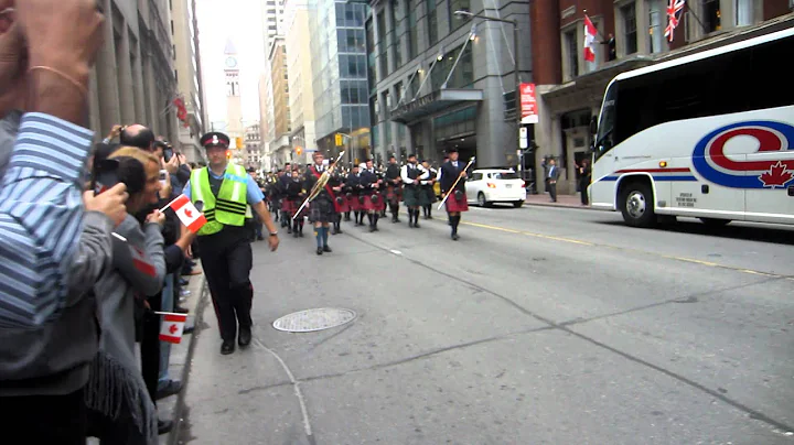 Canadian Olympic and Paralympic Parade Through Toronto 2012 (1/5)
