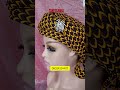 "This is not your regular Ankara cap It’s giving rich aunty vibes, elegance, and power! #DejuraStyle