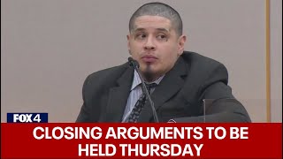 Nestor Hernandez trial: Closing arguments set to begin on Thursday