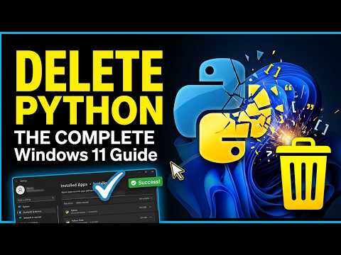 How to Uninstall Python on Windows 11
