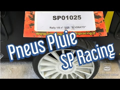 Test Pneus SP Racing BAGNATO - Pneus Pluie SP 01025 RALLY 1/8 1025 BAGNATO SP Racing.it #SPRACING