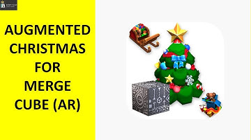 AR EXPERIMENTS SERIES | Review Augmented Christmas for MERGE Cube