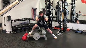 Matthew Ibrahim | kBox Elevated Lateral Squat