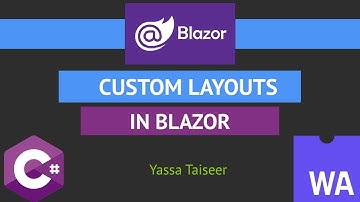 Making a Custom Layout In Blazor