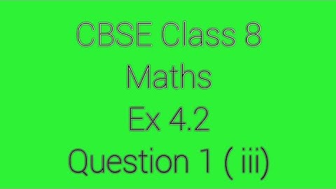 Ex 4.2 | Question 1(iii) | Practical Geometry | Class 8 Maths | Chapter 4 | NCERT | CBSE | GSEB |