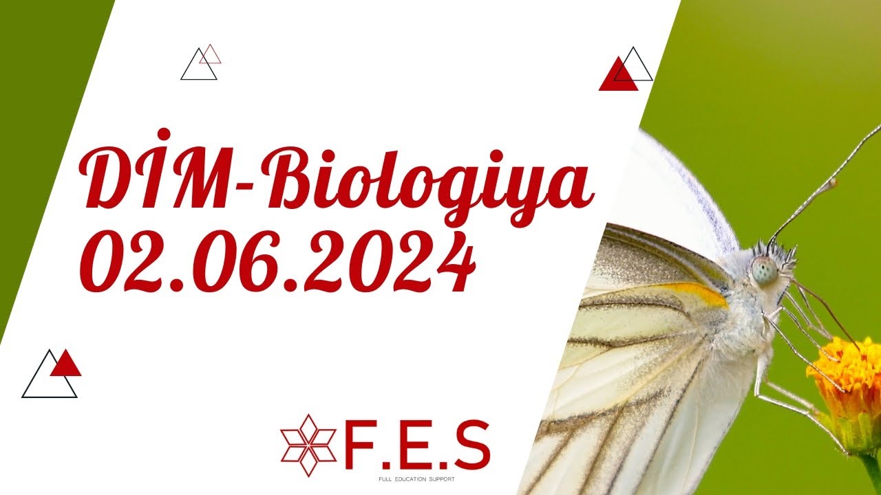 BİOLOGİYA 02.06.2024 İMTAHAN İZAHI | SƏYYARƏ MÜSEYİBOVA #biologiya #imtahan #izah #fes