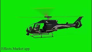 green screen helicopter // Green Skin video effects // Green screen video effects
