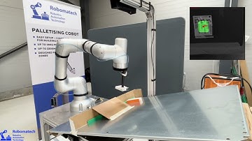 Robomatech - 3D Vision Bin Picking with Mech-Mind