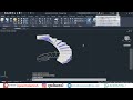 How to Draw Circular Stair 3D in AutoCAD 2022 - QasimCAD