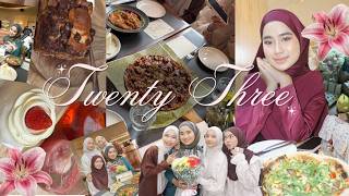 celebrate with people i love | 23 birthday vlog 𝜗𝜚 ࣪˖ ִ𐙚