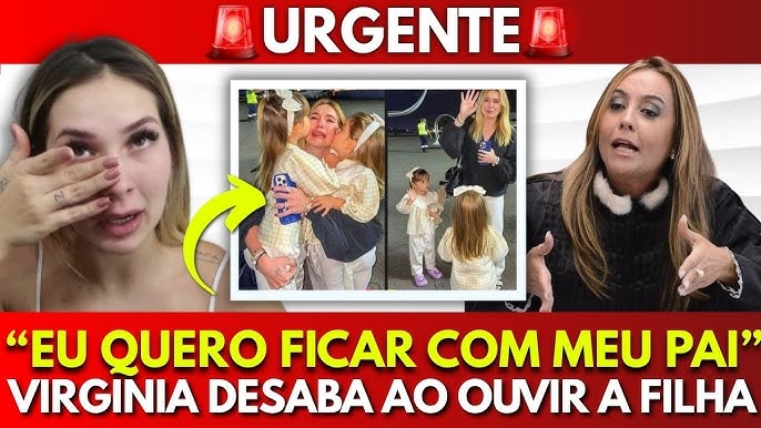 Juíza manda Maria Alice e Maria Flor voltarem ao Brasil — Virgínia não se contém! - YouTube