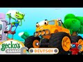 Die Mysteriöse Schachtel | 90-minütige Zusammenstellung｜Geckos Garage Deutsch｜LKW für Kinder 🦎🛠️