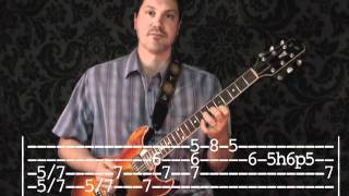 Guitar Lesson: Sultans of Swing, Part 1 (intro solo) with Andy Schiller of BeyondGuitar.com.