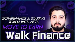 Walk Finance - Metaverse health and fitness app with governance and staking token and NFTs screenshot 2