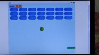 Brick Breaker Game made using Scratch screenshot 4