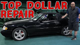 Getting Top Down Costs OVER $4K to Fix on This Mercedes!