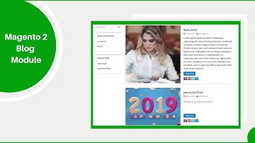 Magento 2 Blog Module Extention