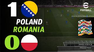 🔴 Bośnia – Polska 1 - 0 | NAJWAŻNIEJSZE MOMENTY | Liga Narodów UEFA / Symulacja eFootball screenshot 5