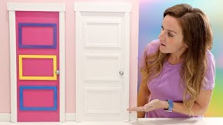 DIY  Door for Dollhouse