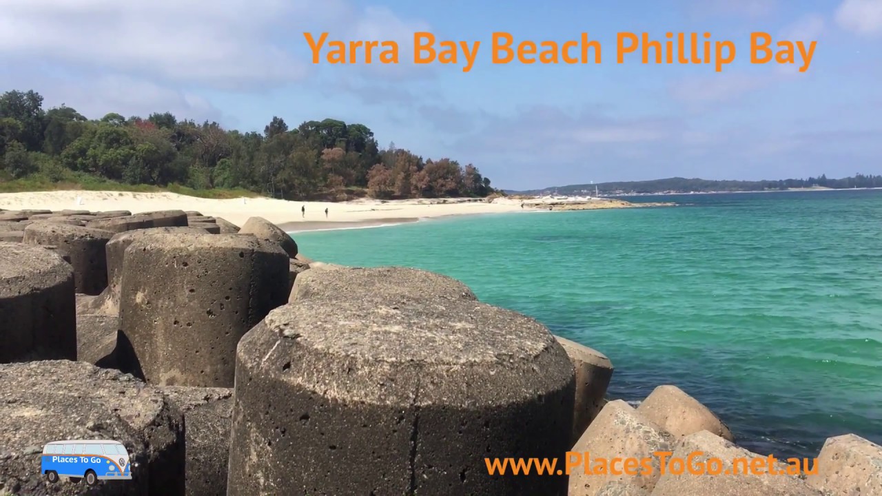 Watch the ocean waves on the beach lapping Yarra Bay Beach Phillip Bay