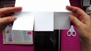 How to -  Friends Forever Triple Easel Card Base Tutorial