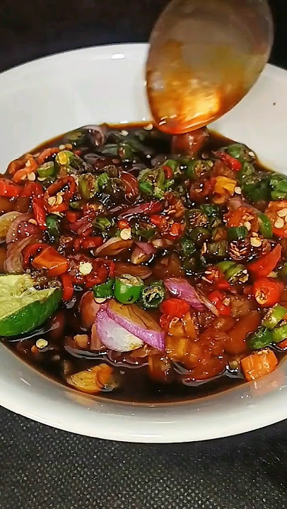 RESEP DAN CARA BUAT SAMBAL KECAP SERBAGUNA, bisa untuk cocolan, ikan bakar dll.
