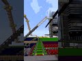 Montaña Rusa Minecraft #14 #shorts Roller Coaster