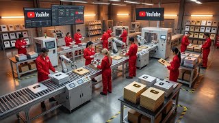 How YouTube Play Buttons Are Actually Made | Inside the YouTube Play Buttons Factory (Full Process)