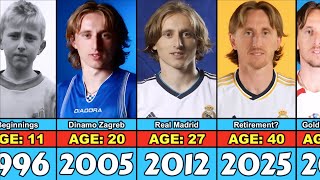 Luka Modrić Transformation From 1 to 40 Year Old