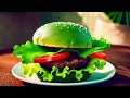 Green burger - AI Generated Ad 2025