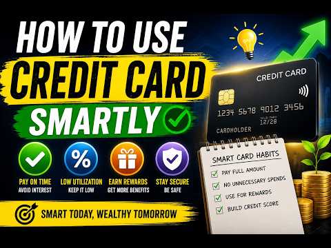 How to Use a Credit Card Smartly? 💳 | 7 Smart Credit Card Rules Everyone Should Know