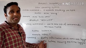 Computer, Class-9, Chapter-7, Introduction of Linux