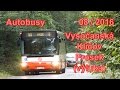 Autobusy Vysočanská - Klíčov - Prosek (výluka), 08/2016