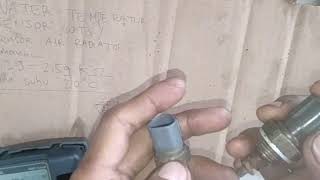 How to measure water temperature sensor