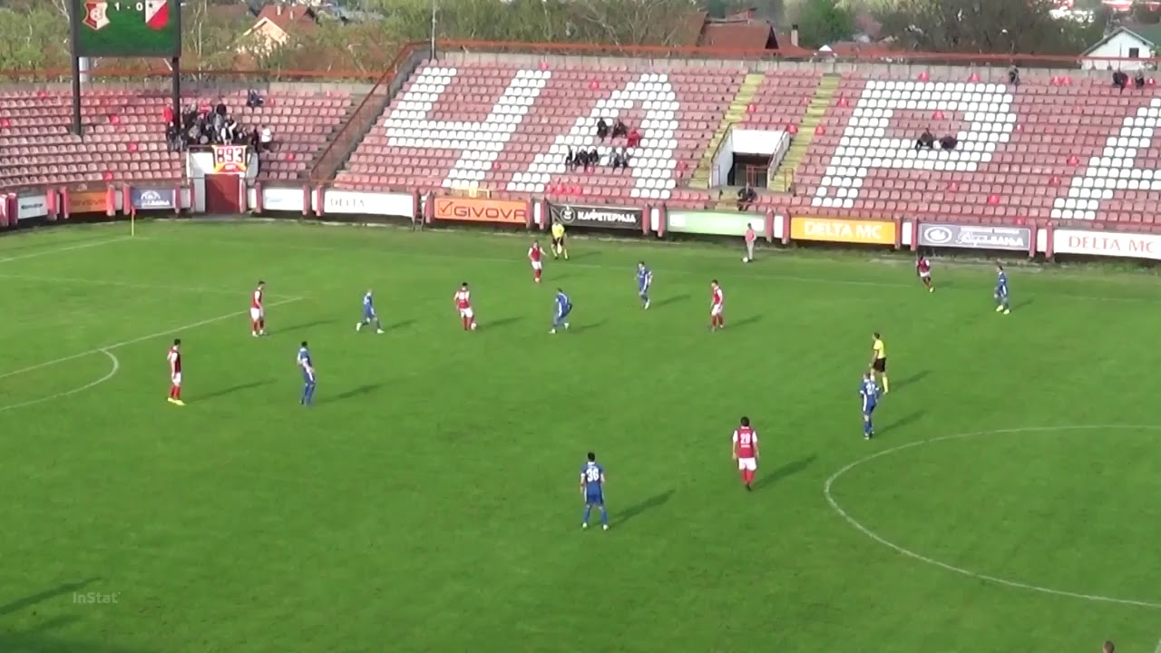FK Napredak Krusevac 5 0 FK Vojvodina Novi Sad-1.poluvreme