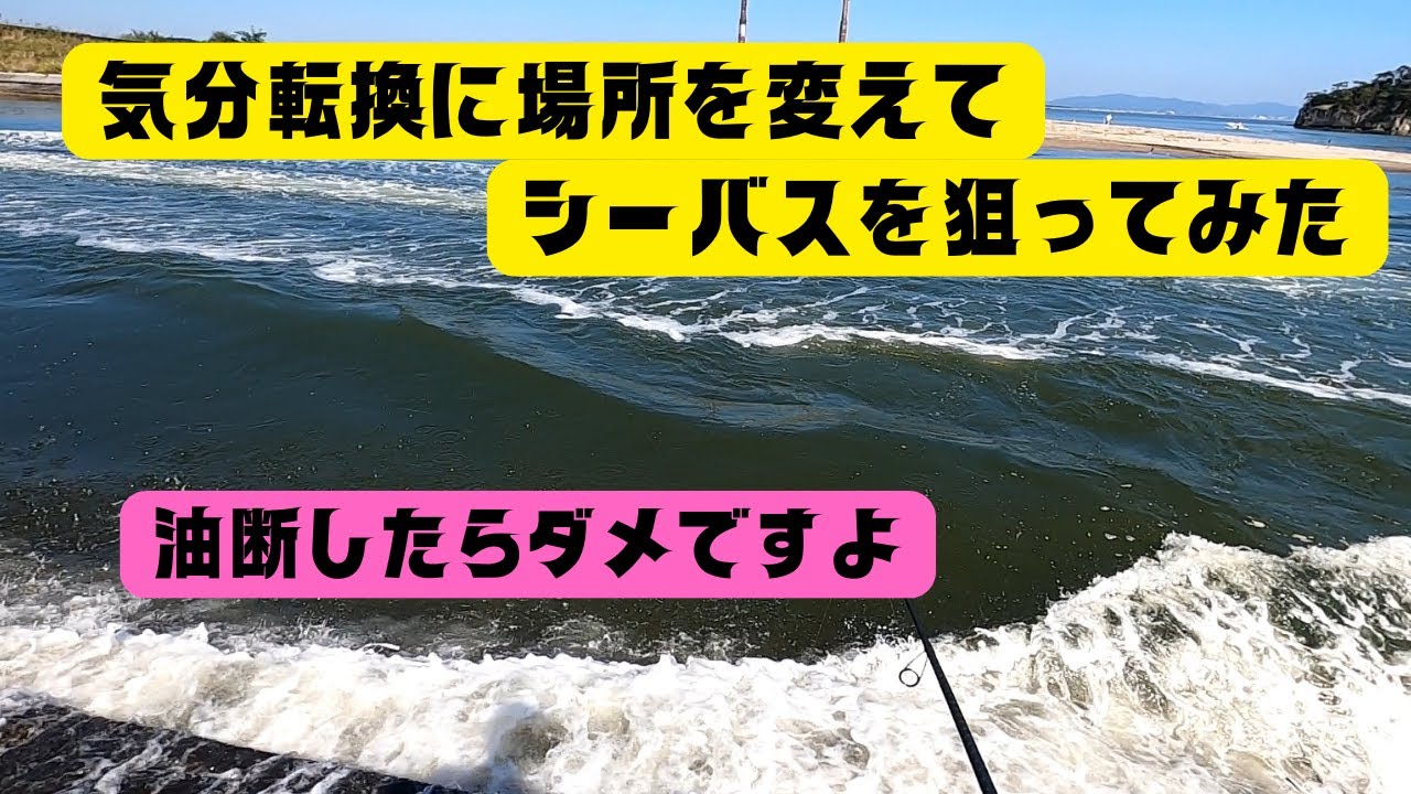 【宮城県釣り】荒波の中、シーバスを狙っているのか！？