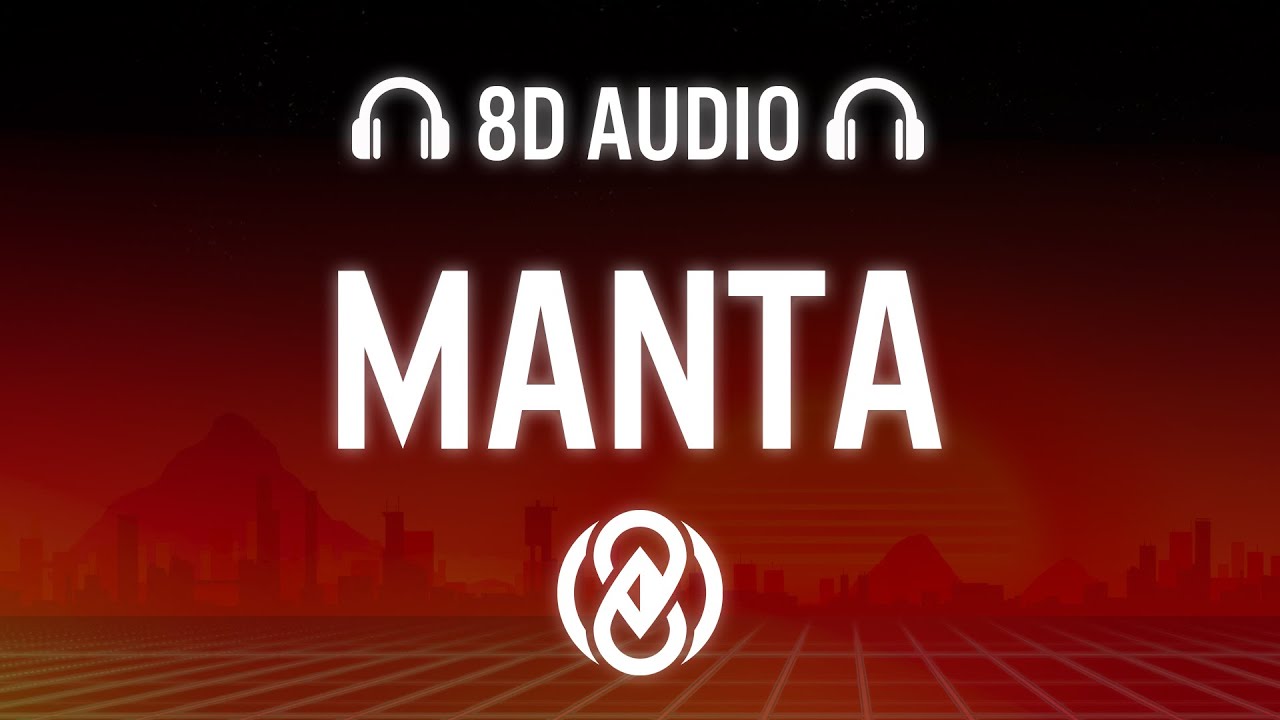 KREAM - Manta (Lyrics) | 8D Audio 🎧 - YouTube